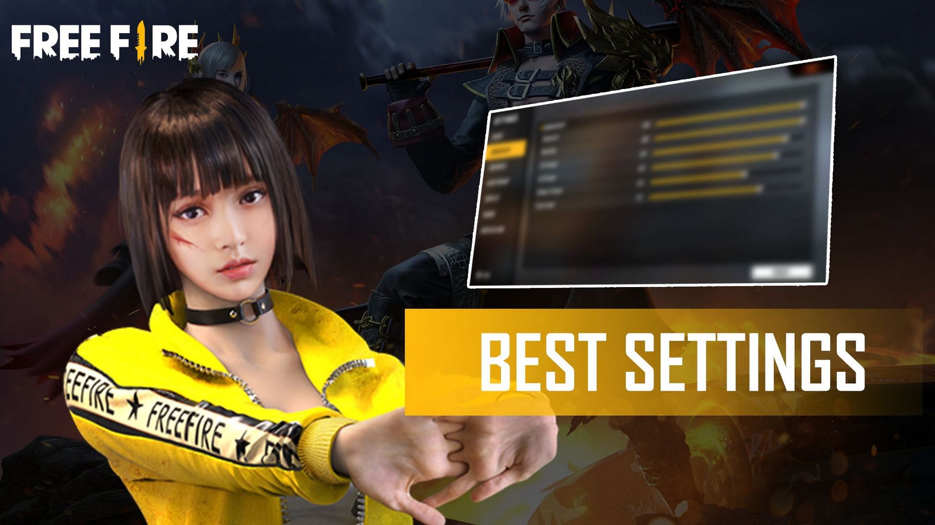 free fire fast gloo wall settings
