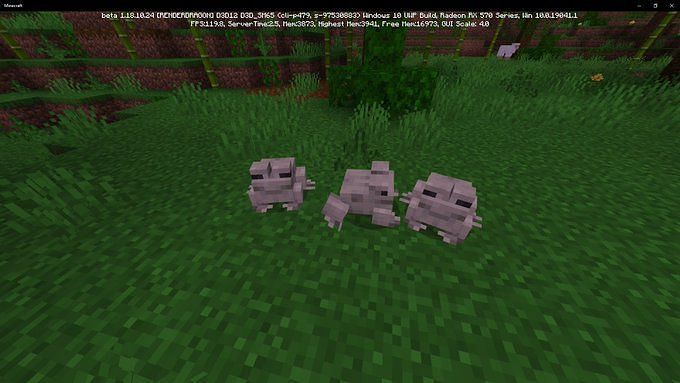 How To Find Frogs In Minecraft Bedrock Beta 