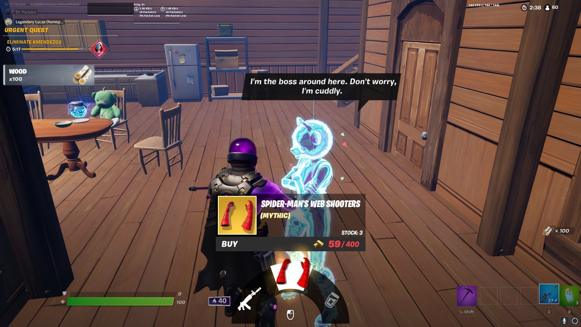 How to get the SpiderMan Mythic  Shooters early in Fortnite Chapter 3