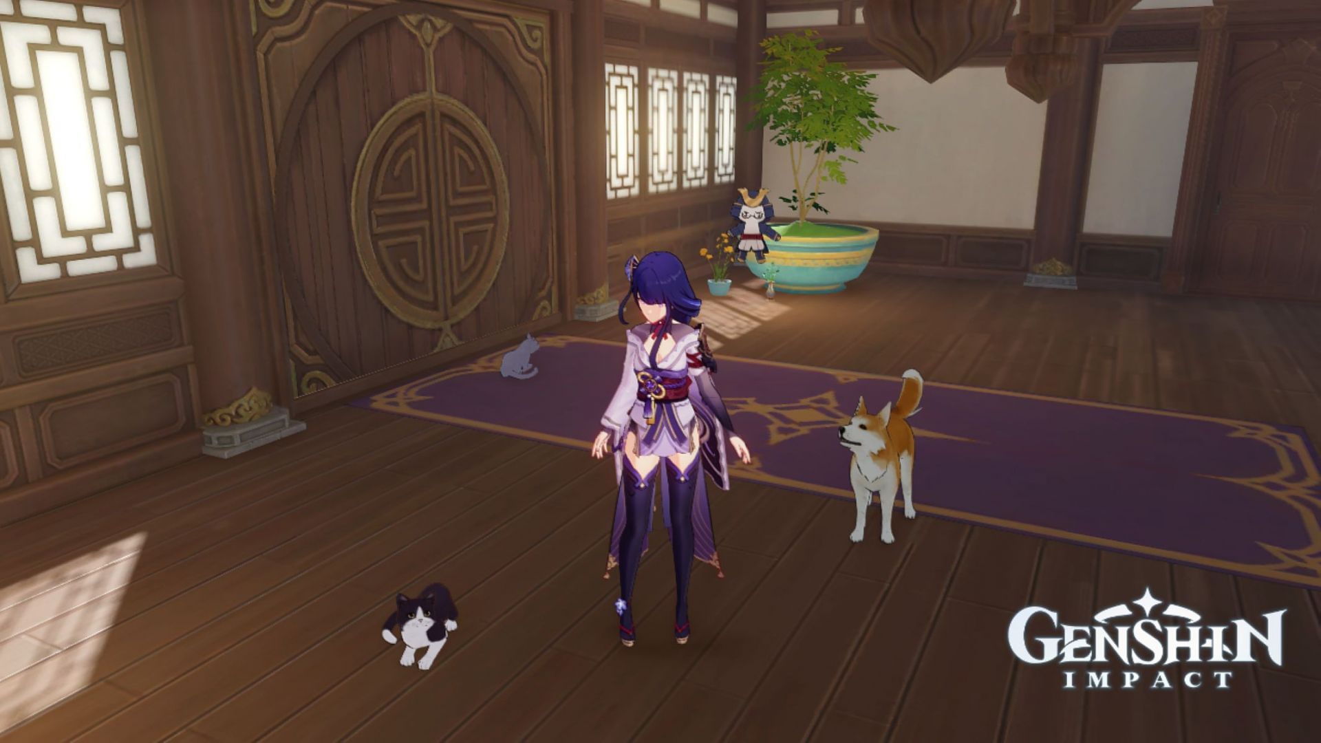 How to add pets to teapot realm in Genshin Impact