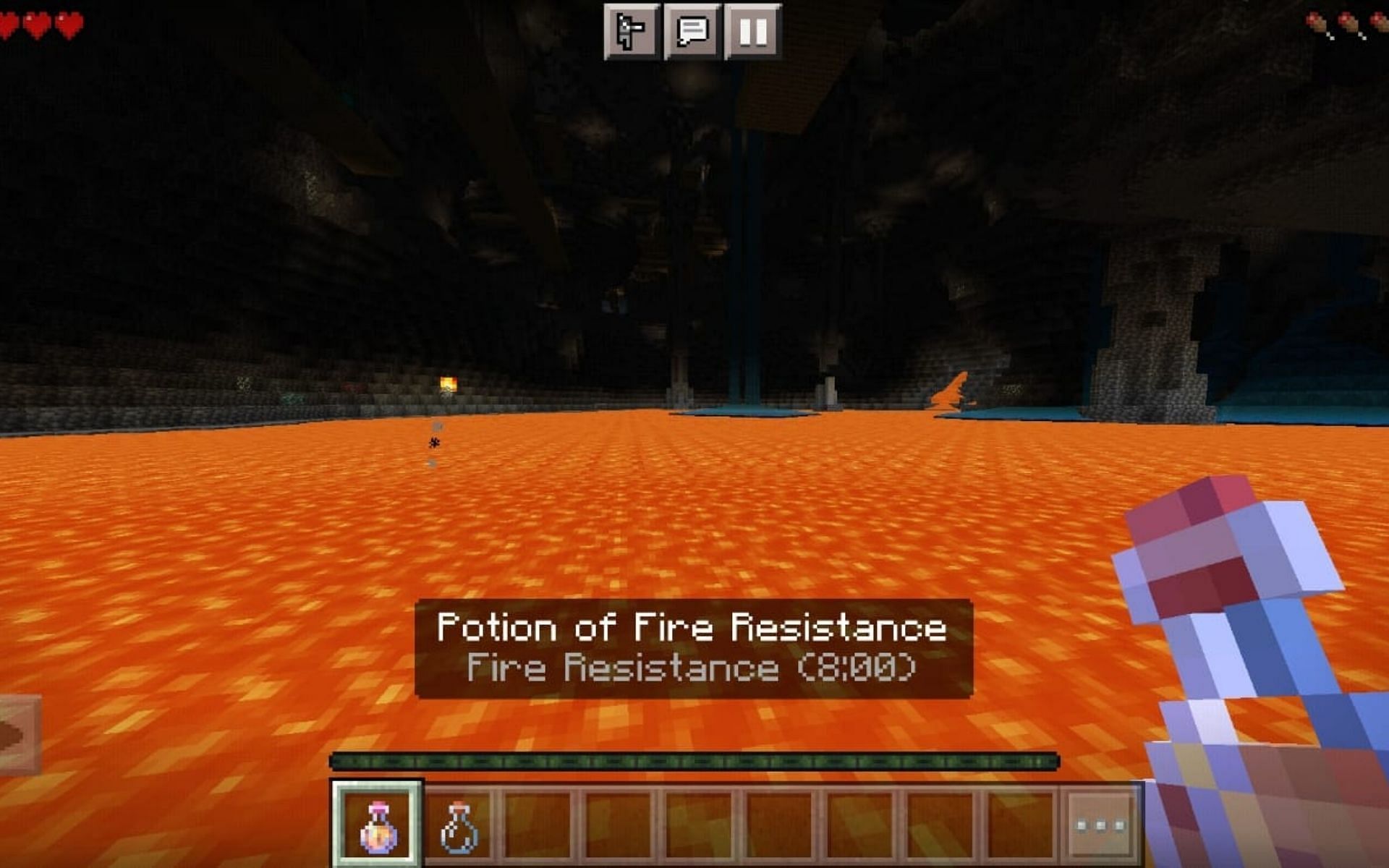 fire potion minecraft