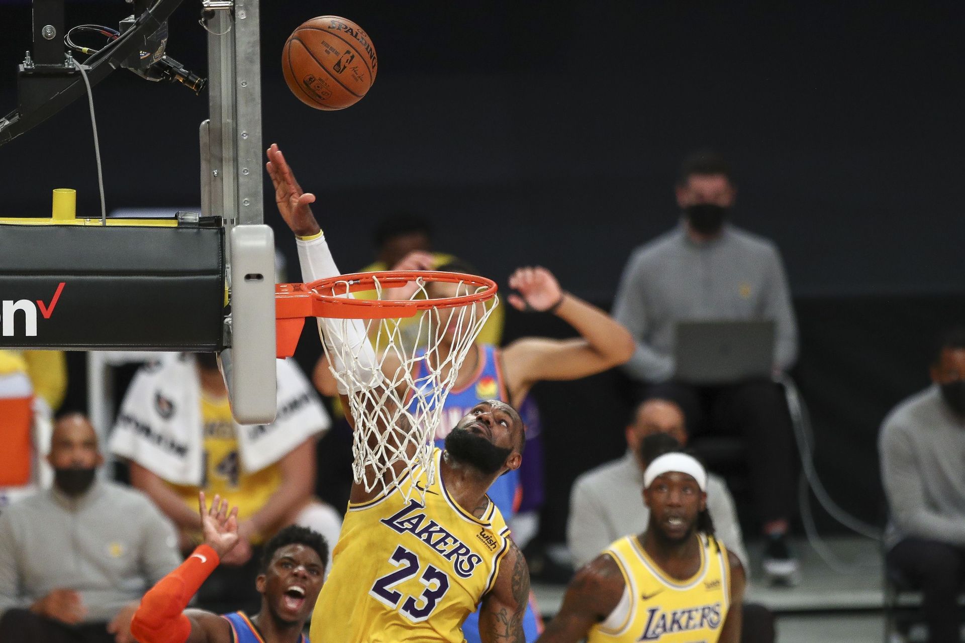 Watch "High, higher, highest" LeBron James showcases unreal