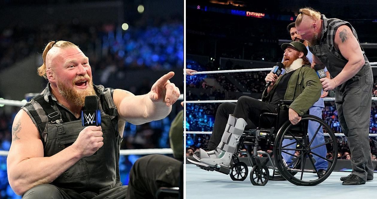 WWE सुपरस्टार ब्रॉक लैसनर को महिला सुपरस्टार ने दी धमकी