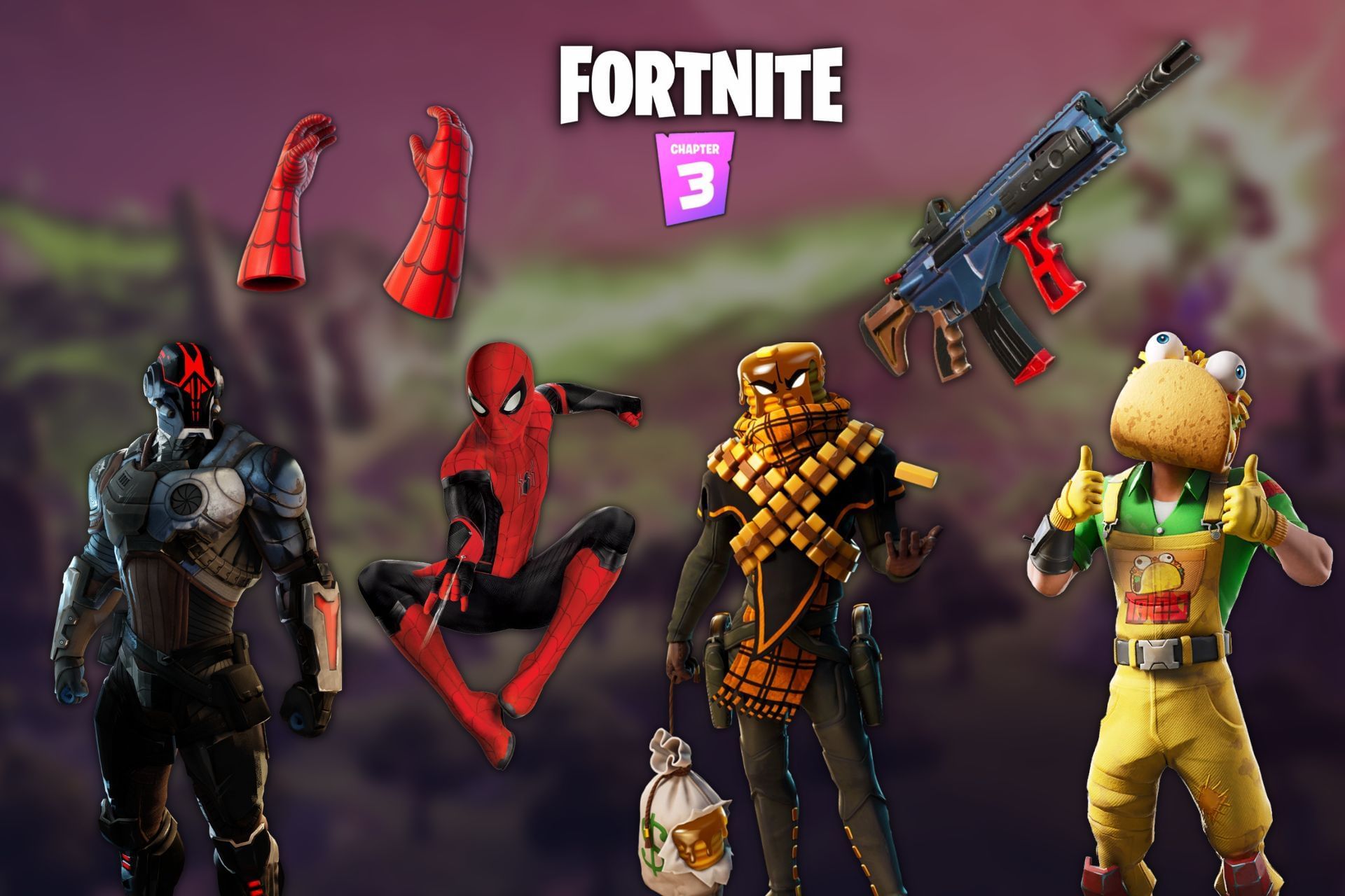 Every Mythic & Exotic boss in Fortnite Chapter 3 Season 1 Spawn