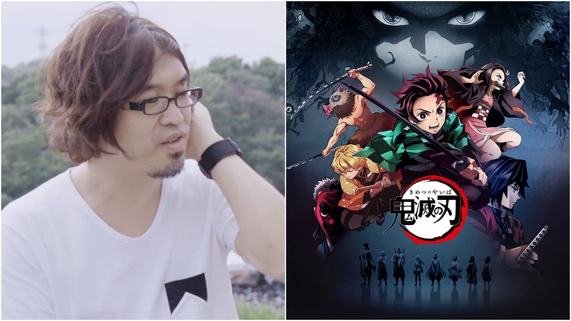 Founder of Demon Slayer production company, Ufotable, sentenced to prison for 20 months on account of tax evasion (Images via IMDB and Twitter/@KaroshiMyriad)