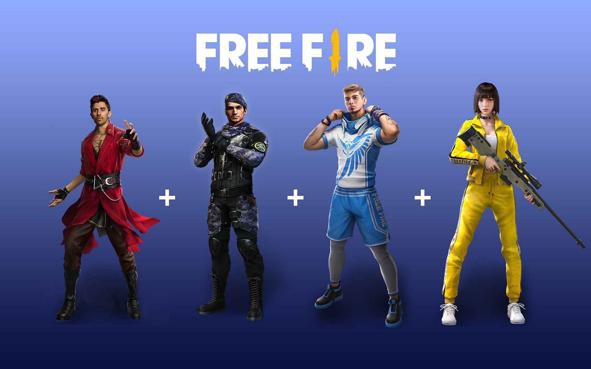 Character combinations can be created in Free Fire (Image via Sportstkeeda)
