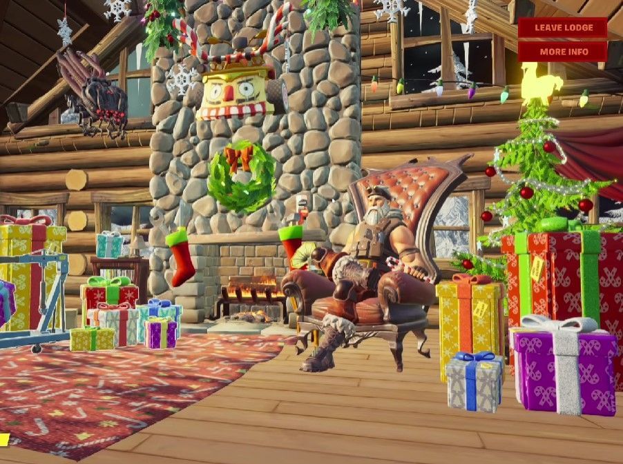 How to warm yourself at Yule Log for Fortnite WinterFest 2021 challenge