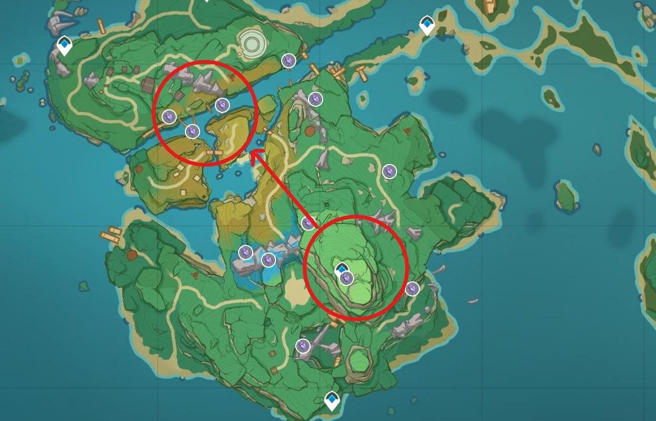 Genshin Impact: All Onikabuto locations with farming routes in Inazuma