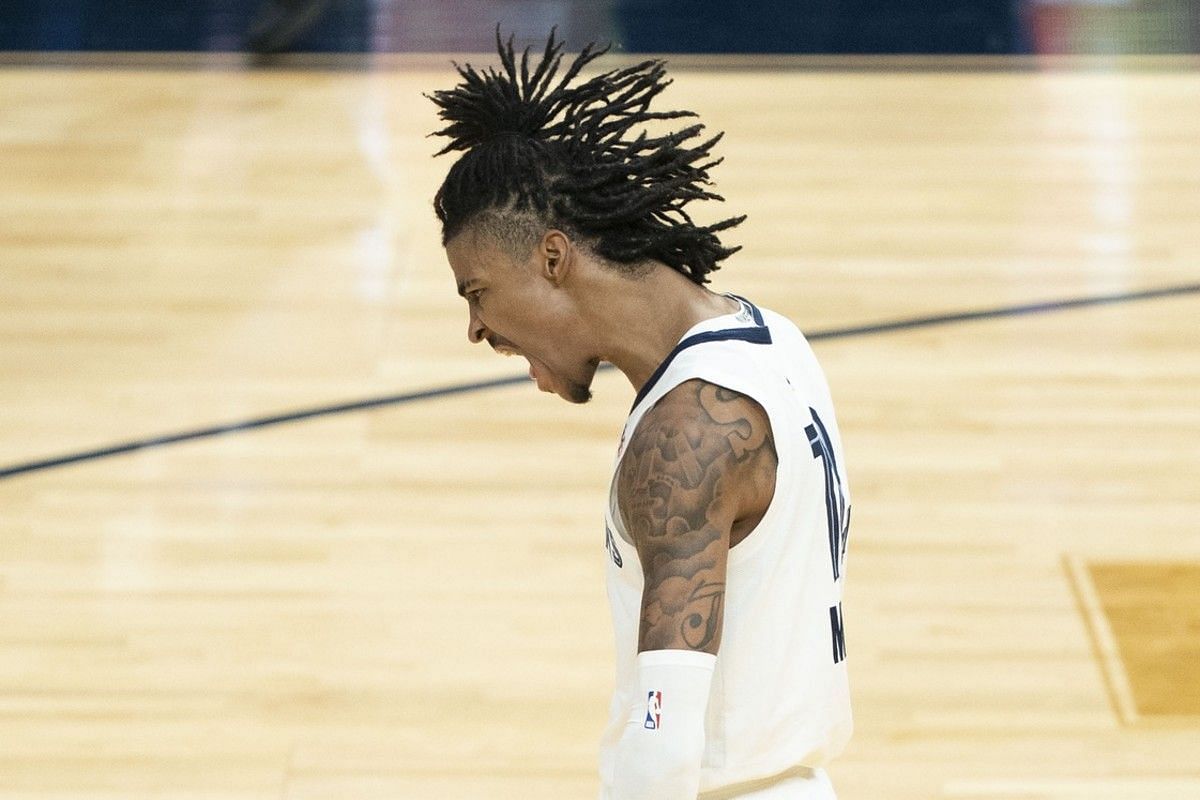 Watch Ja Morant Does The ‘griddy Dance Move After Sinking A Buzzer
