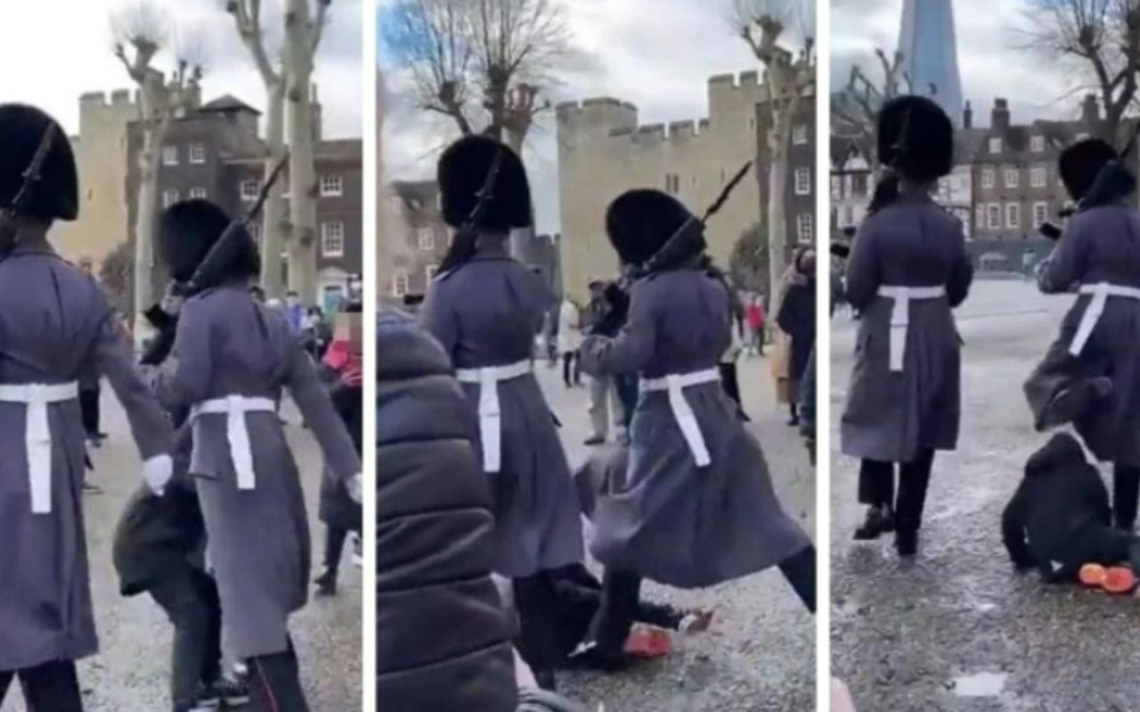 Royal Guard tramples child in viral TikTok video, sparks raging debate
