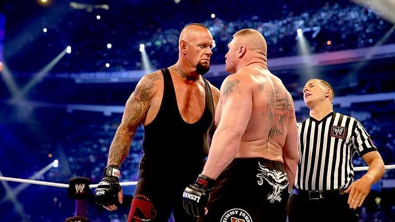 Brock vs Undertaker at WrestleMania 30