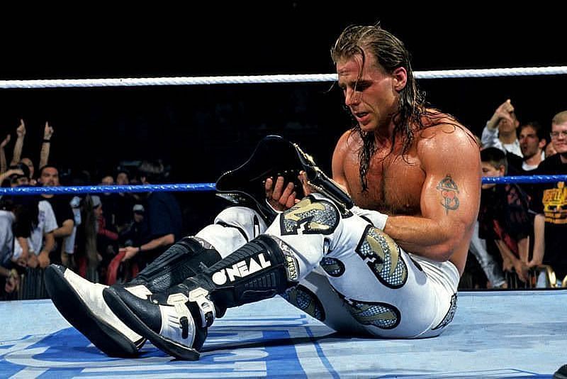 Shawn won the WWF title