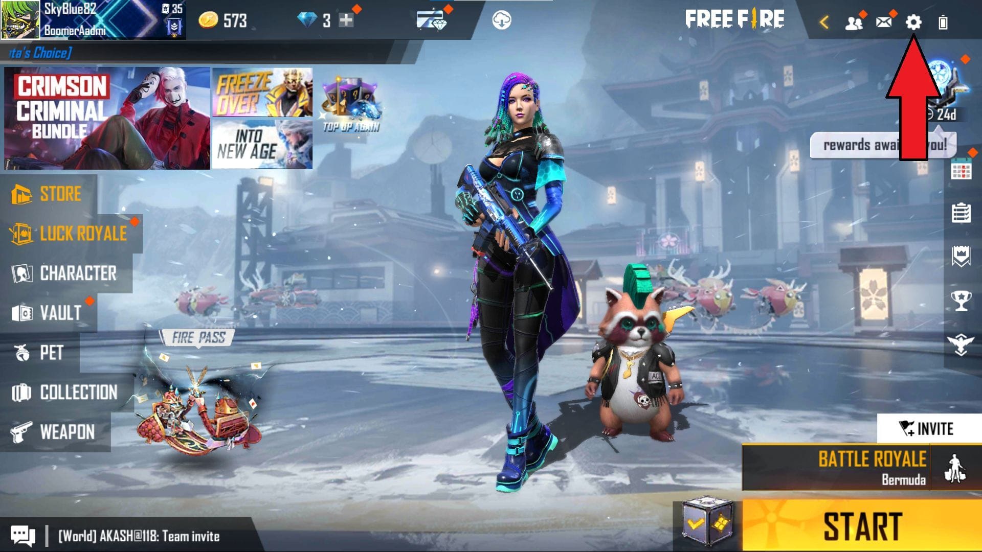 How to recover lost guest account in Garena Free Fire