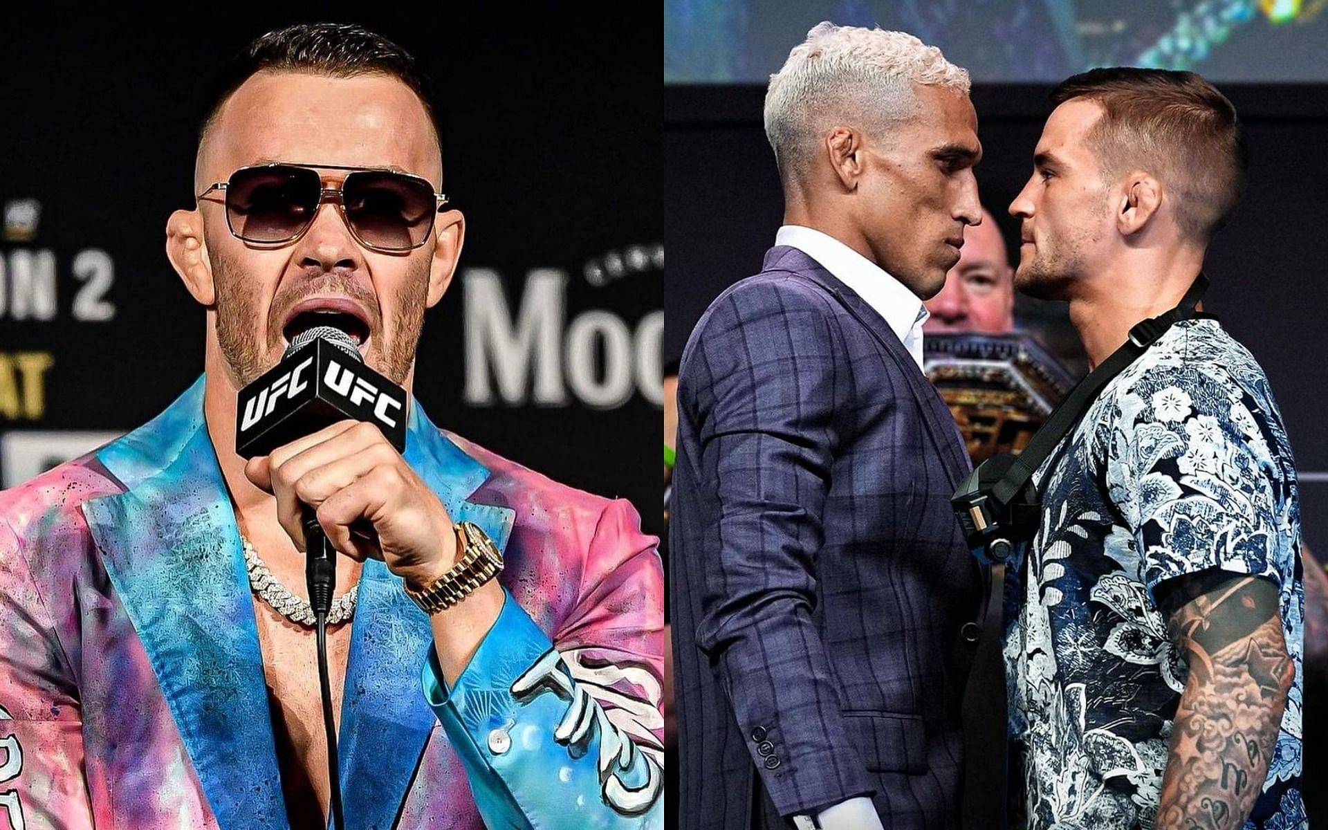 Ufc 269 Colby Covington Predicts Dustin Poirier Will Move To