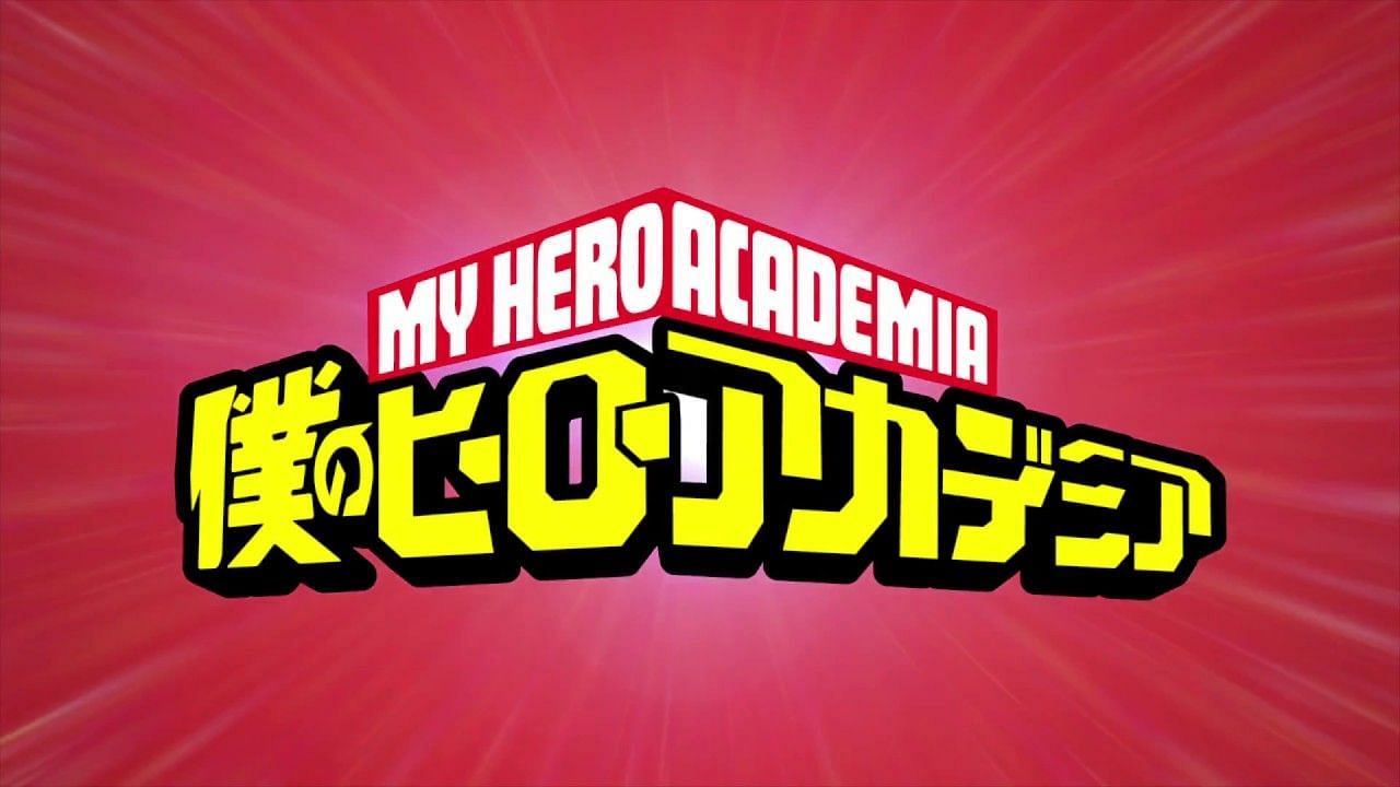 The series logo for My Hero Academia. (Image via Studio Bones)