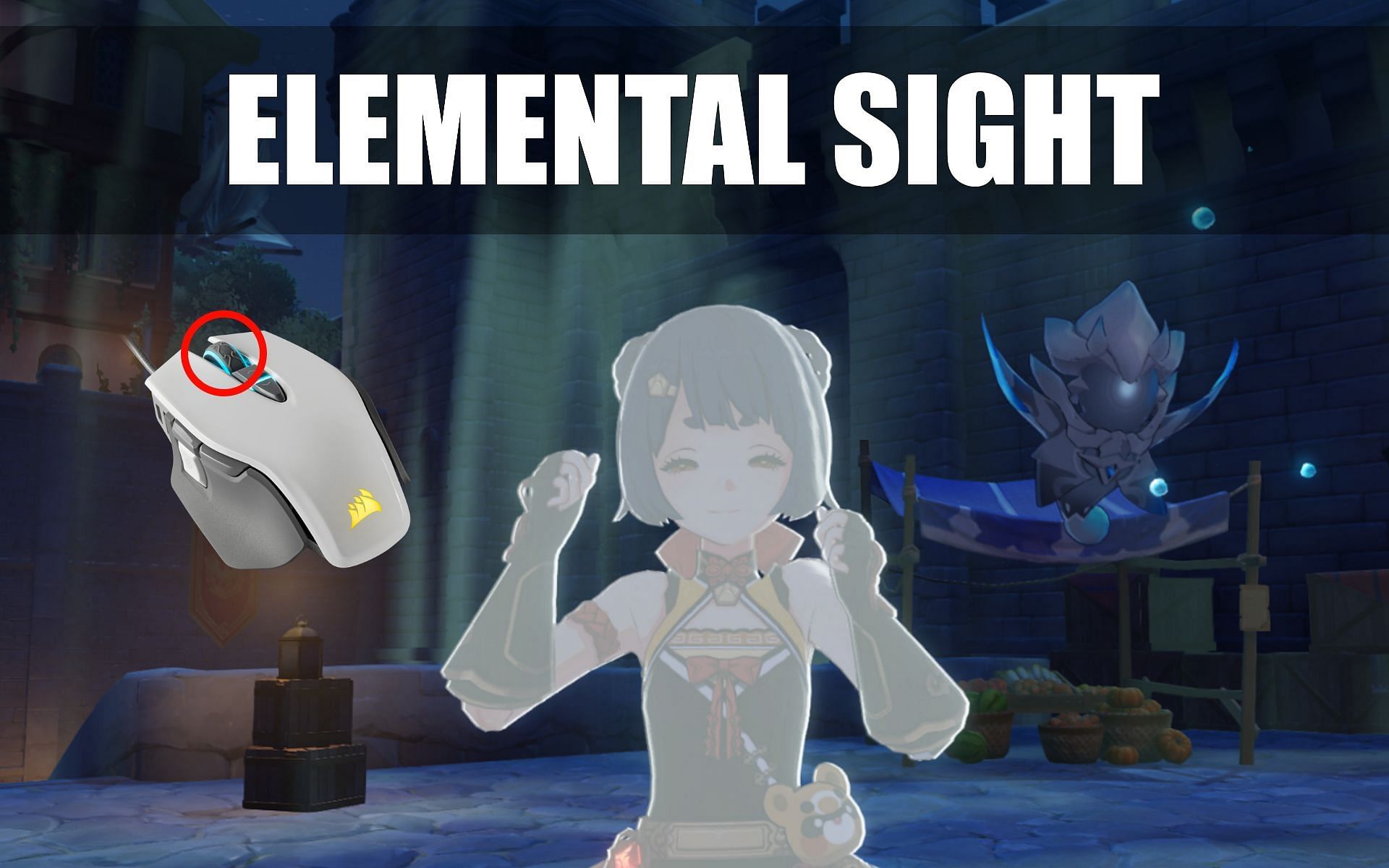 How to use Elemental Sight in Genshin Impact on PC