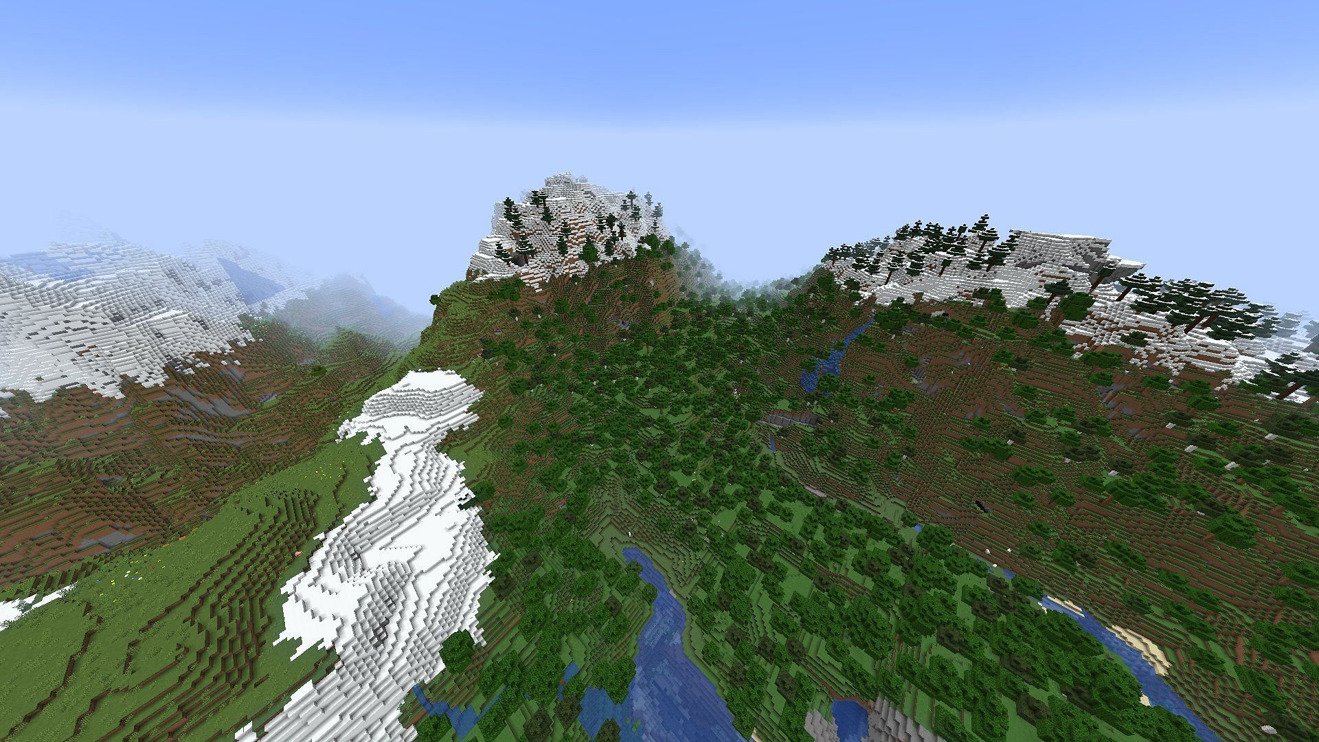 Which Mountain Biomes Generate At Top In Minecraft 1.18 Update?