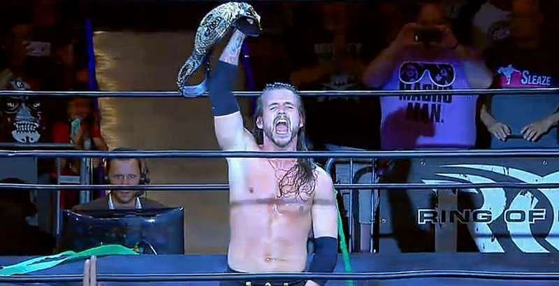 Adam Cole as ROH World Champion