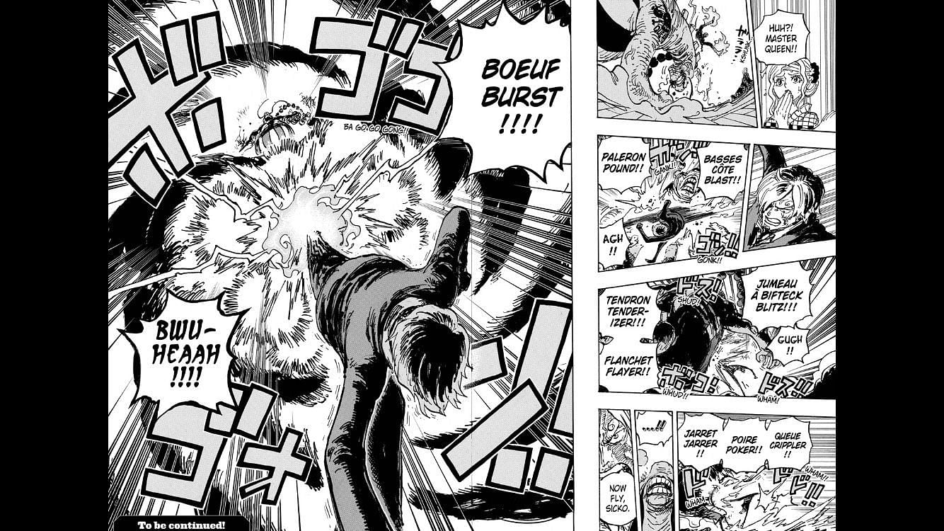 One Piece Chapter 1034 Sanji S Power Up Involves Huge Nod To Islamic Mythology