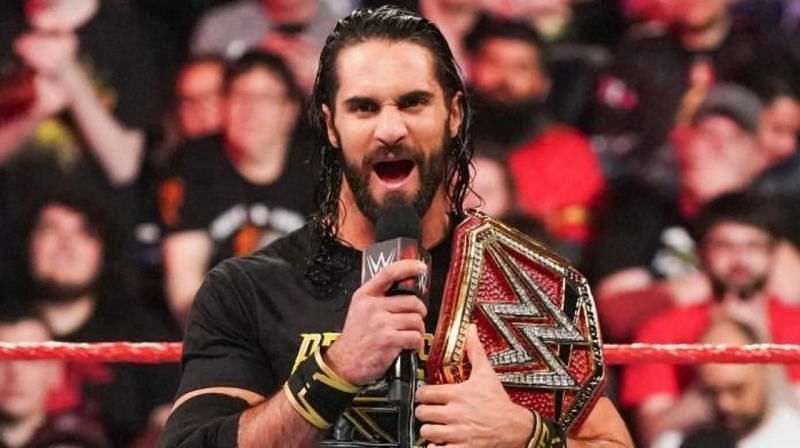 Seth with the Universal Championship