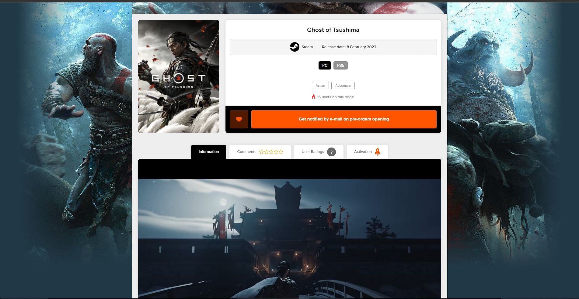 Top 10+ ghost of tsushima pc release date steam 3 Ghost of Tsushima Steam port listed with possible release date and more