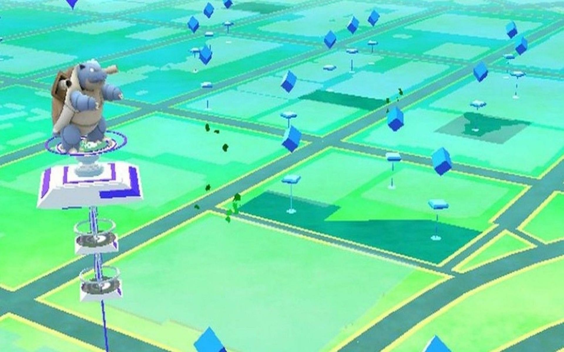 Scanning PokeStops helps the Pokemon GO developers make better maps (Image via Niantic)