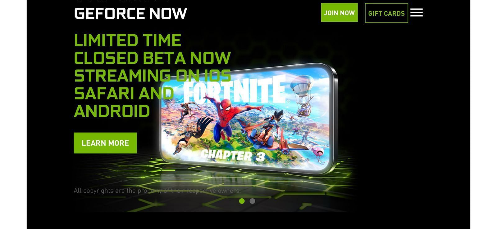 Register into GeForce Now to get access to the closed beta (Image via NVIDIA)