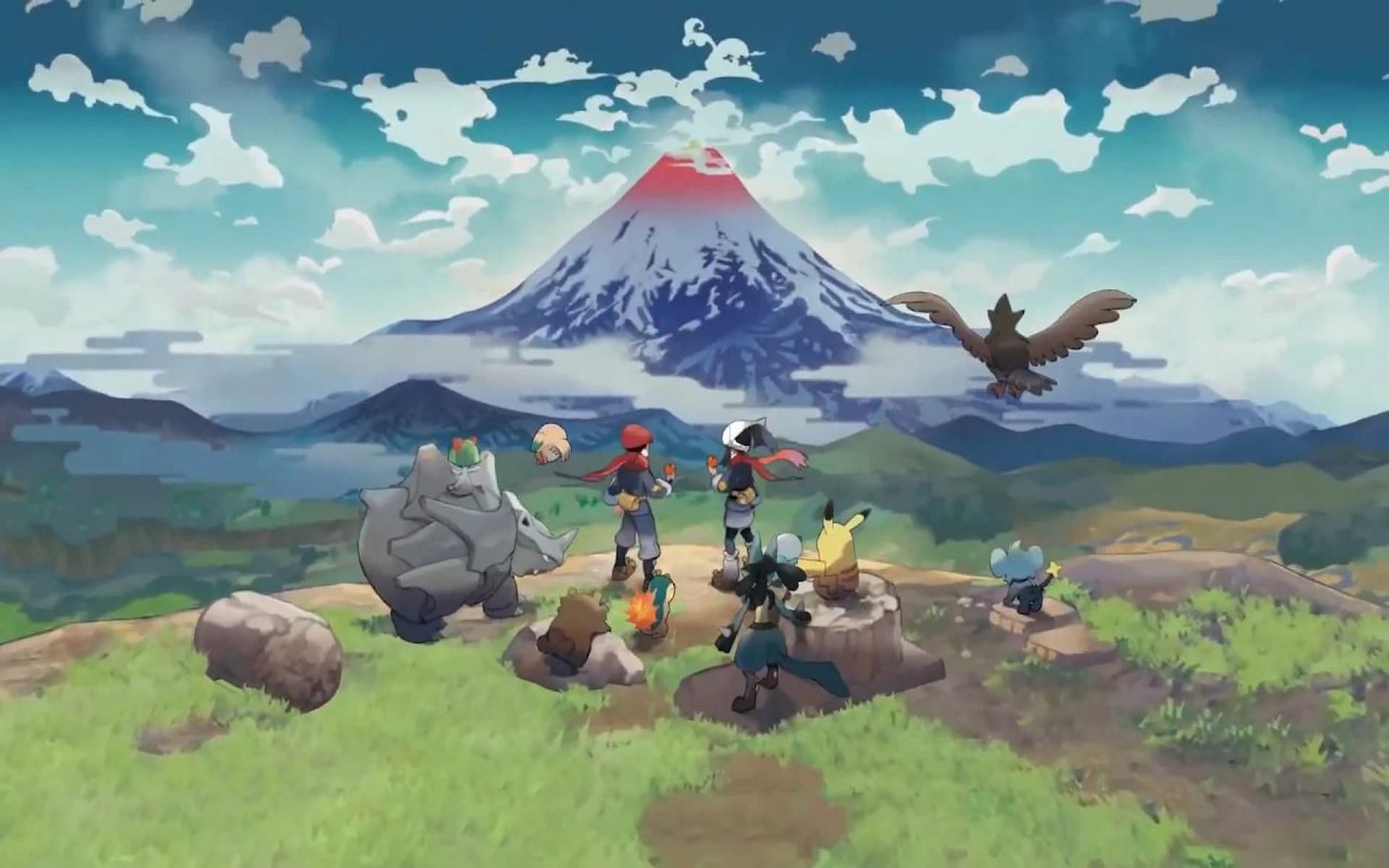 A promotional image for Pokemon Legends Arceus (Image via Game Freak)