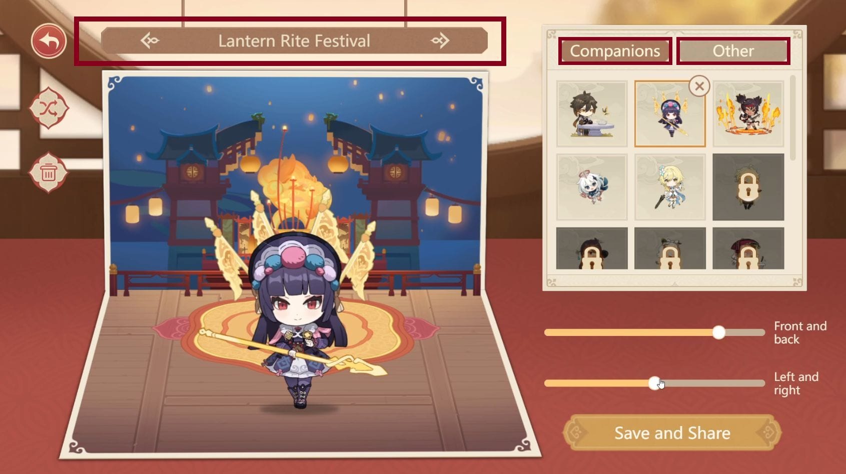 How to create greeting cards and get 60 Primogems in Genshin Impact:  Festive Celebration of Flowing Hues guide