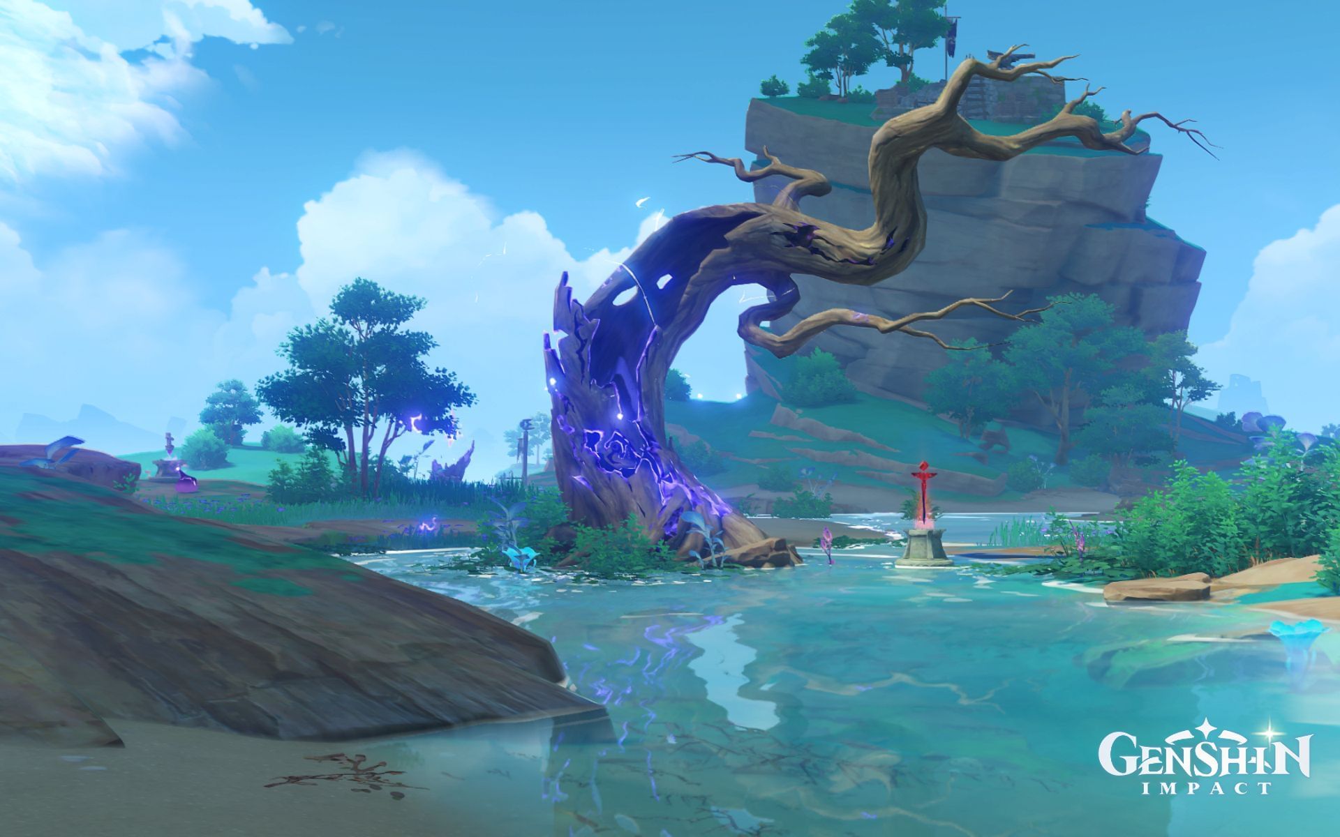 Genshin Impact Sakura Arborism locations How to find all 5 Sakura trees