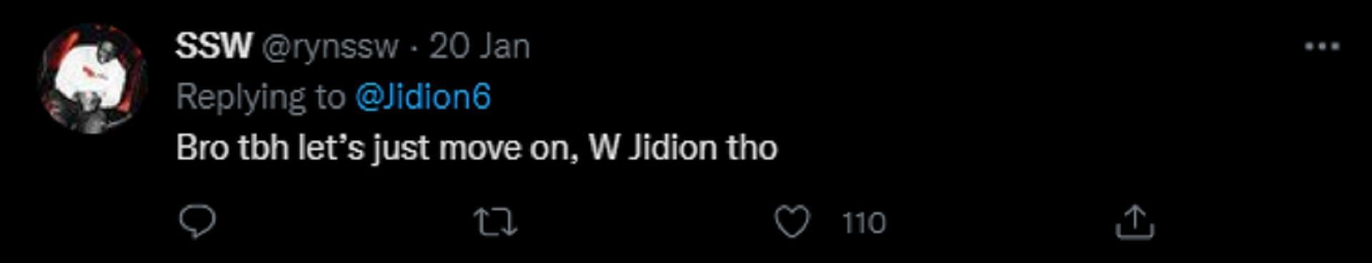 JiDion&#039;s fans chime in (via Twitter/Jidion6)