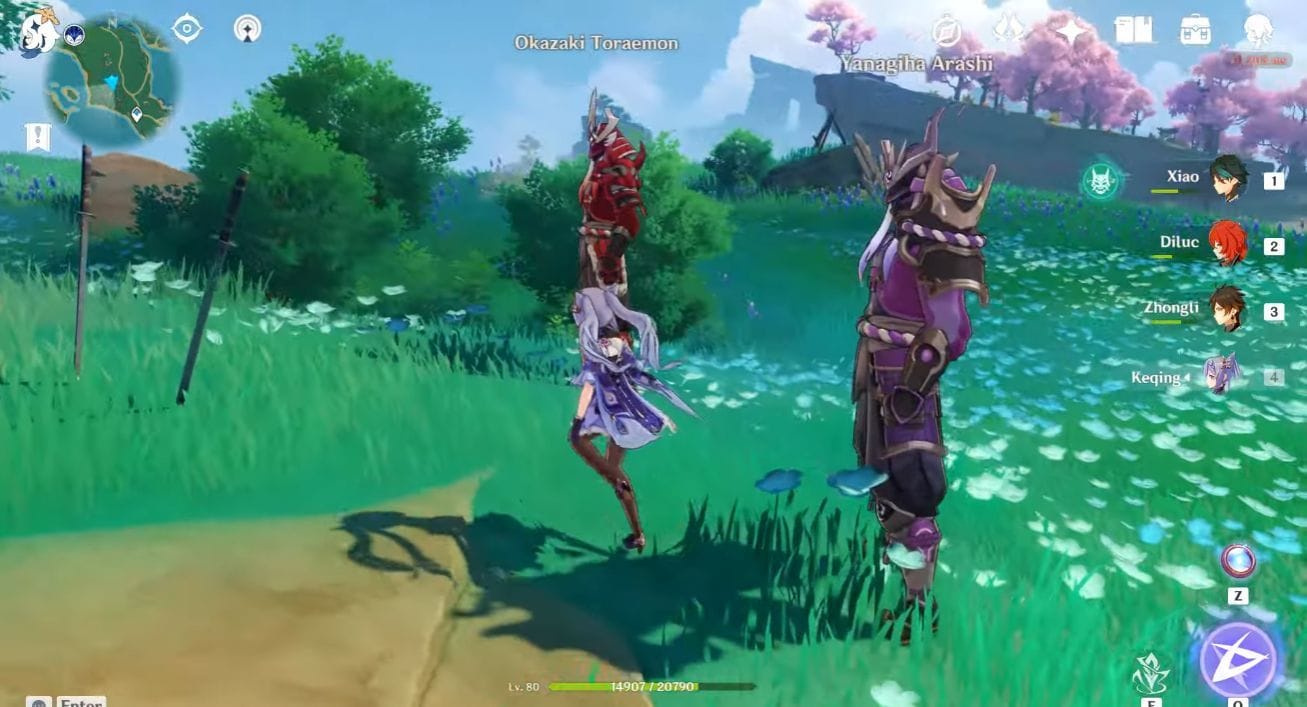 Genshin Impact guide for 'The End of Iwakura Clan' hidden quest Get