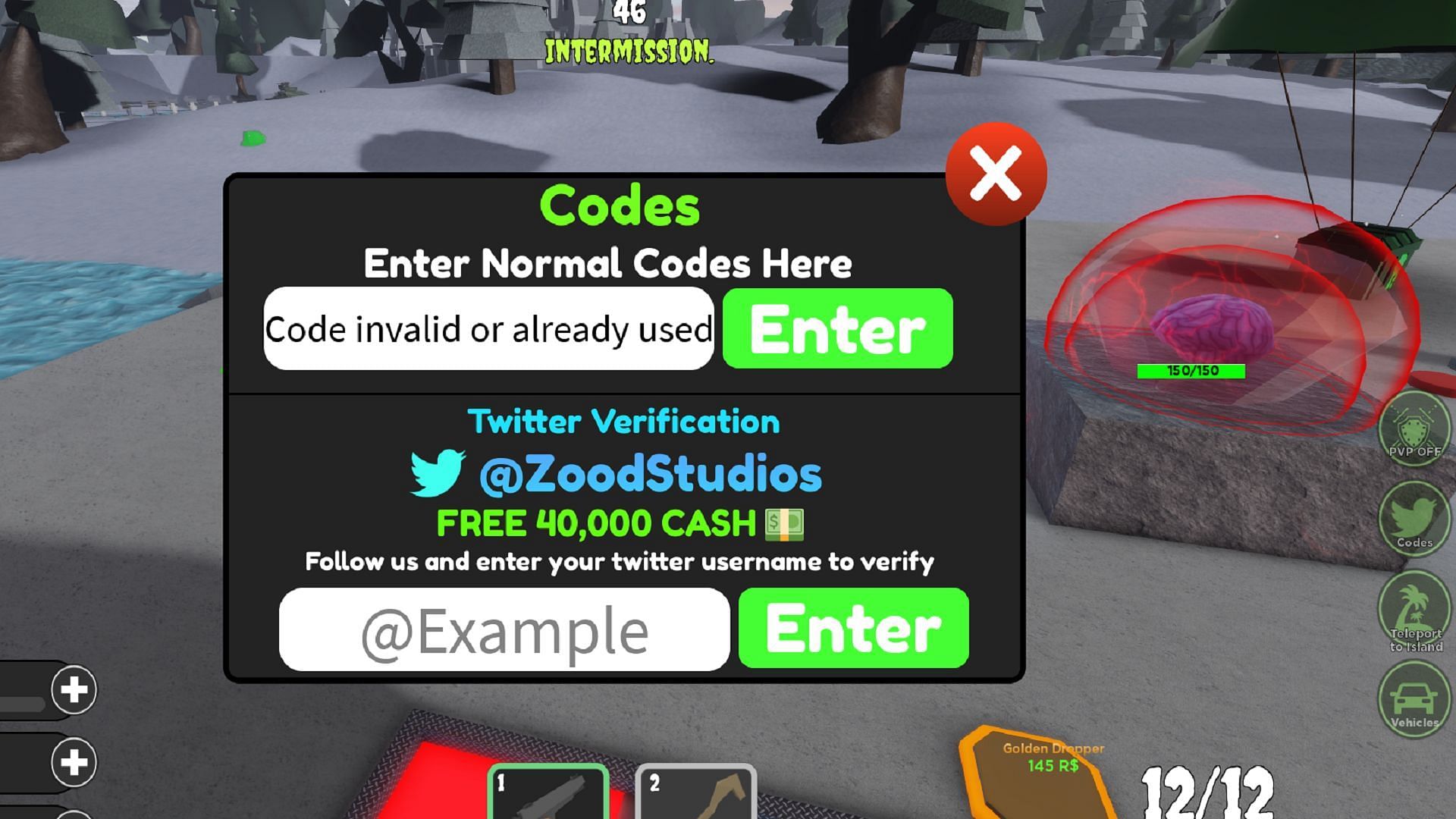 Roblox Zombie Defense Tycoon codes (January 2022)