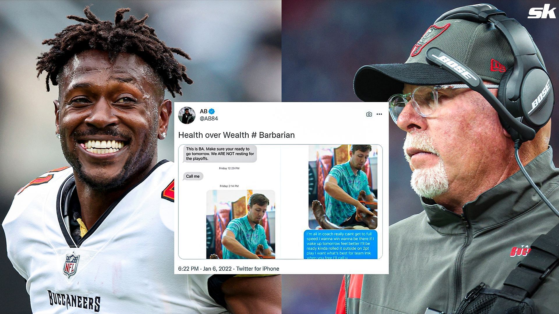 Antonio Brown Details Chat With HC Bruce Arians