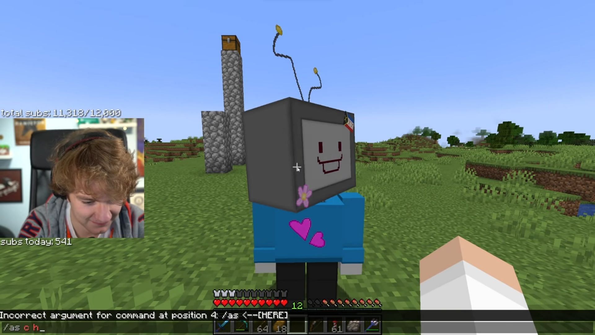 Minecraft star TommyInnit brings stream chat into the game with a mod