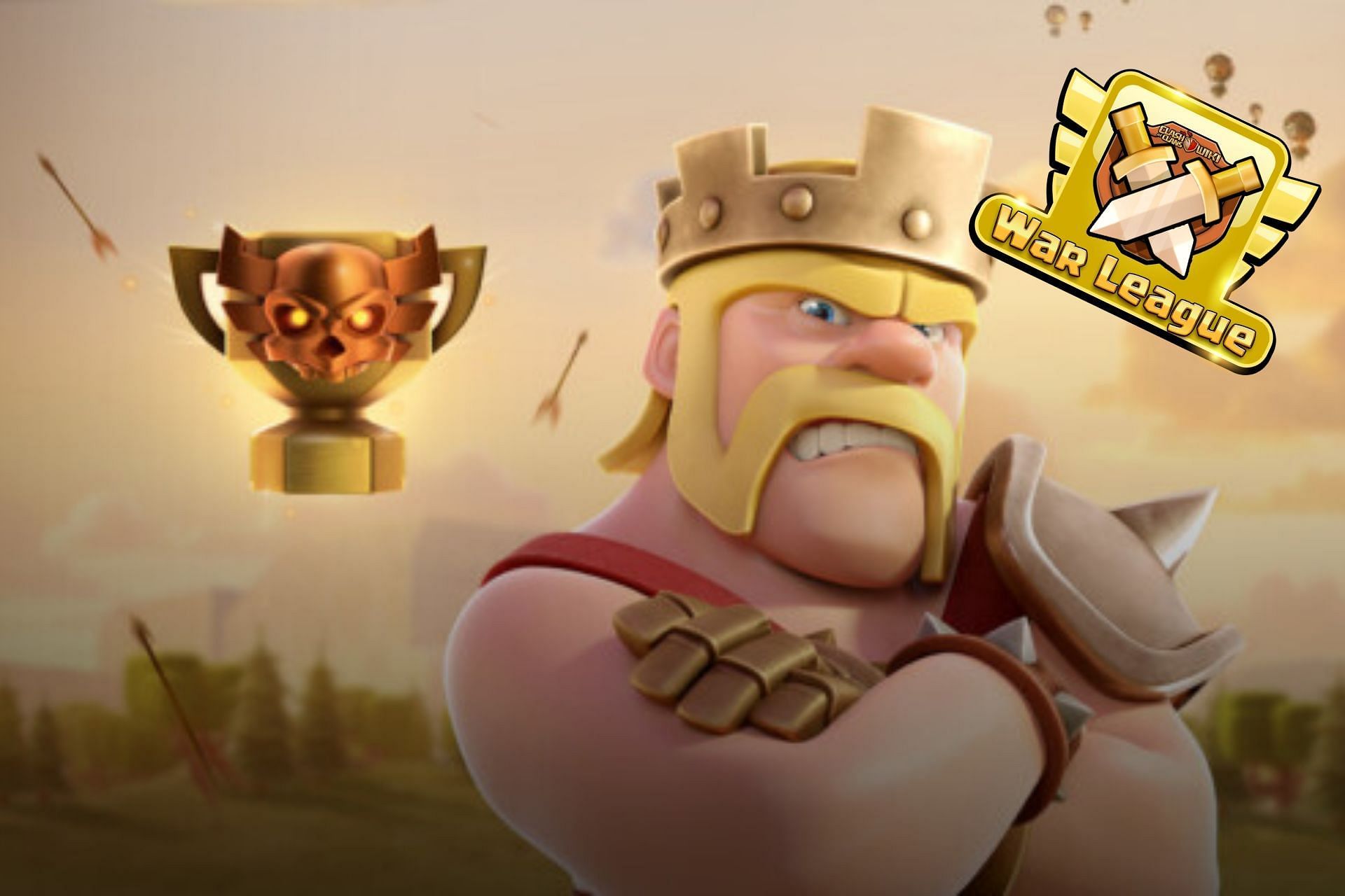 clash of clans how to earn league medals