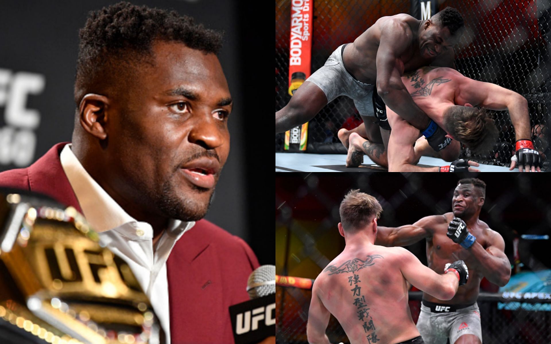 UFC 270: Francis Ngannou Reveals How He Felt After Winning The UFC ...