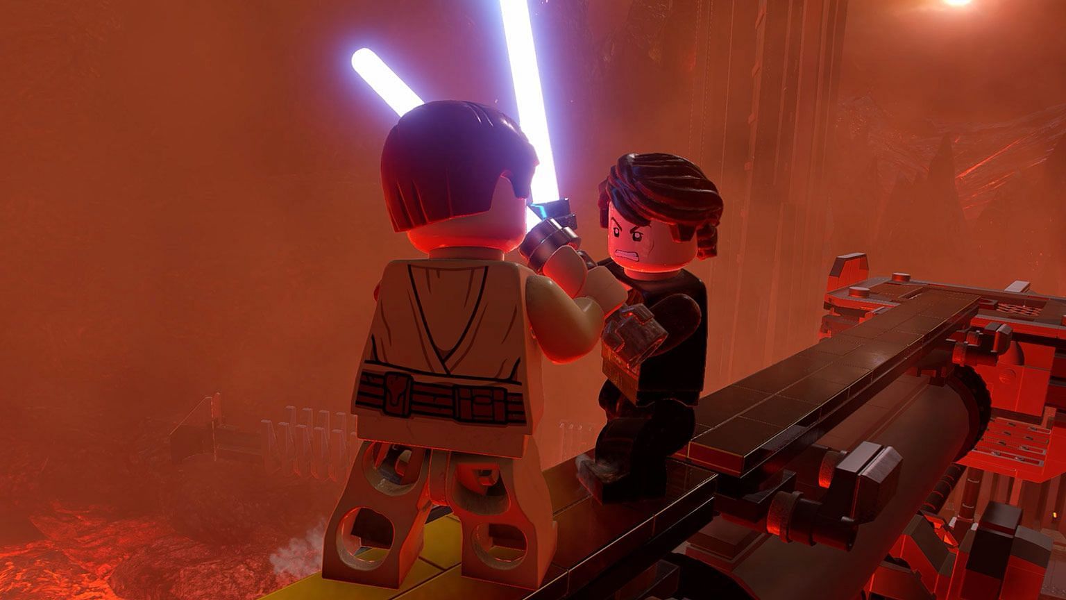 Melee combat in Lego Star Wars (Image via StarWars)