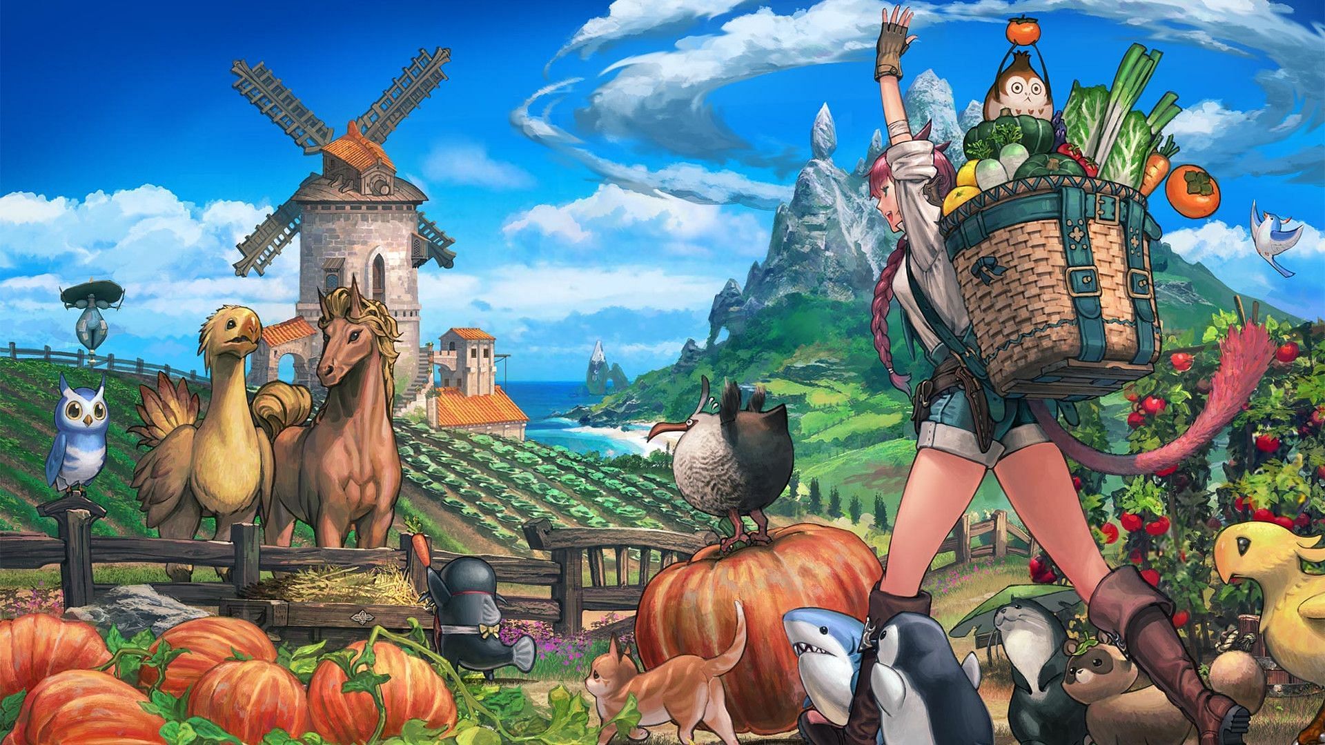 Island Sanctuaries are not in the game yet, but they&#039;re coming, and the fans can&#039;t wait (Image via Square-Enix)