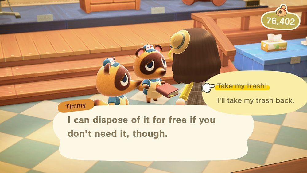 How to get rid of unwanted items fast in Animal Crossing New Horizons