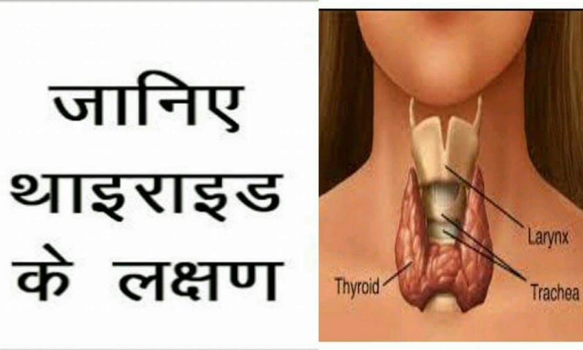 Symptoms of Thyroid in Hindi थायराइड के लक्षण