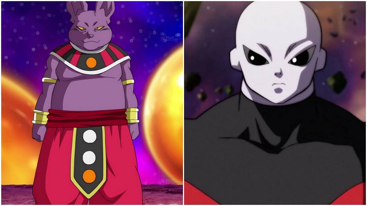 Champa and Jiren as seen in the &lsquo;Dragon Ball Super&rsquo; anime (Image via Toei Animation)