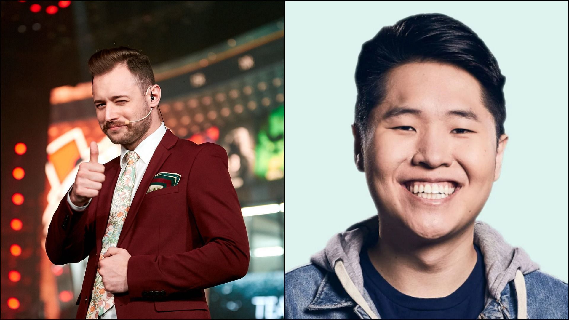 Rich Campbell (Pictured Left) shoots back at Disguised Toast for calling him &quot;Some guy&quot; on stream (Image via Sportskeeda)