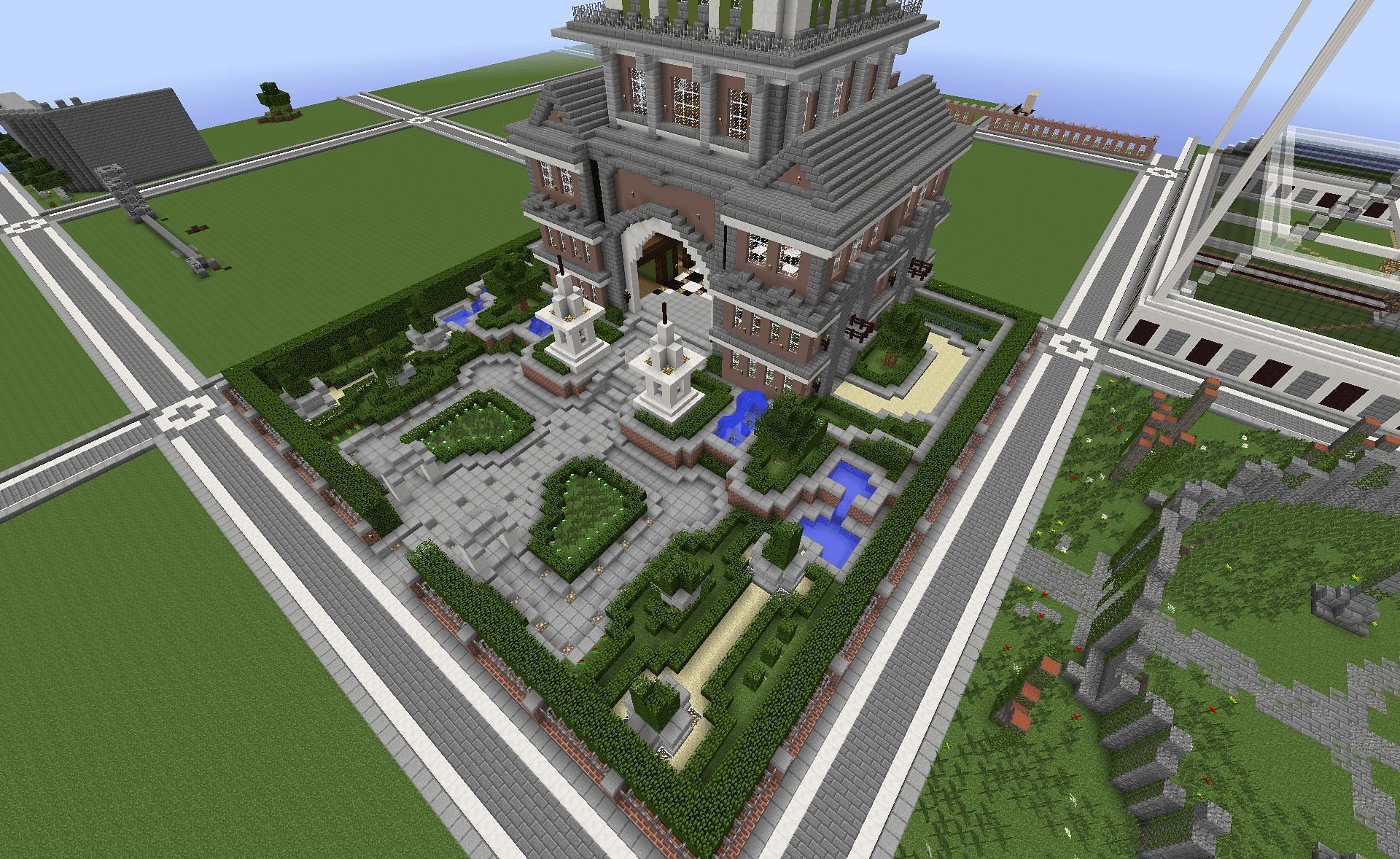 Creative Fun is one of the top-rated Creative Minecraft servers (Image via Mojang)