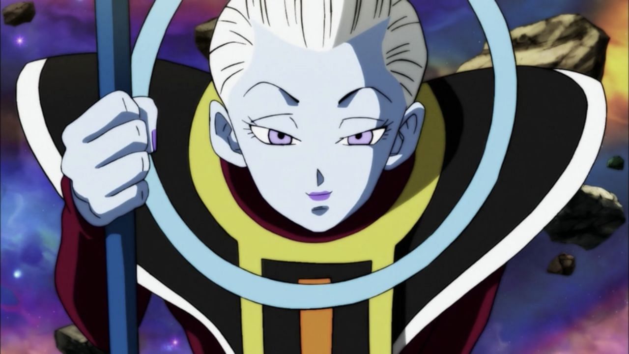 Whis as seen in the anime (Image via Toei Animation)