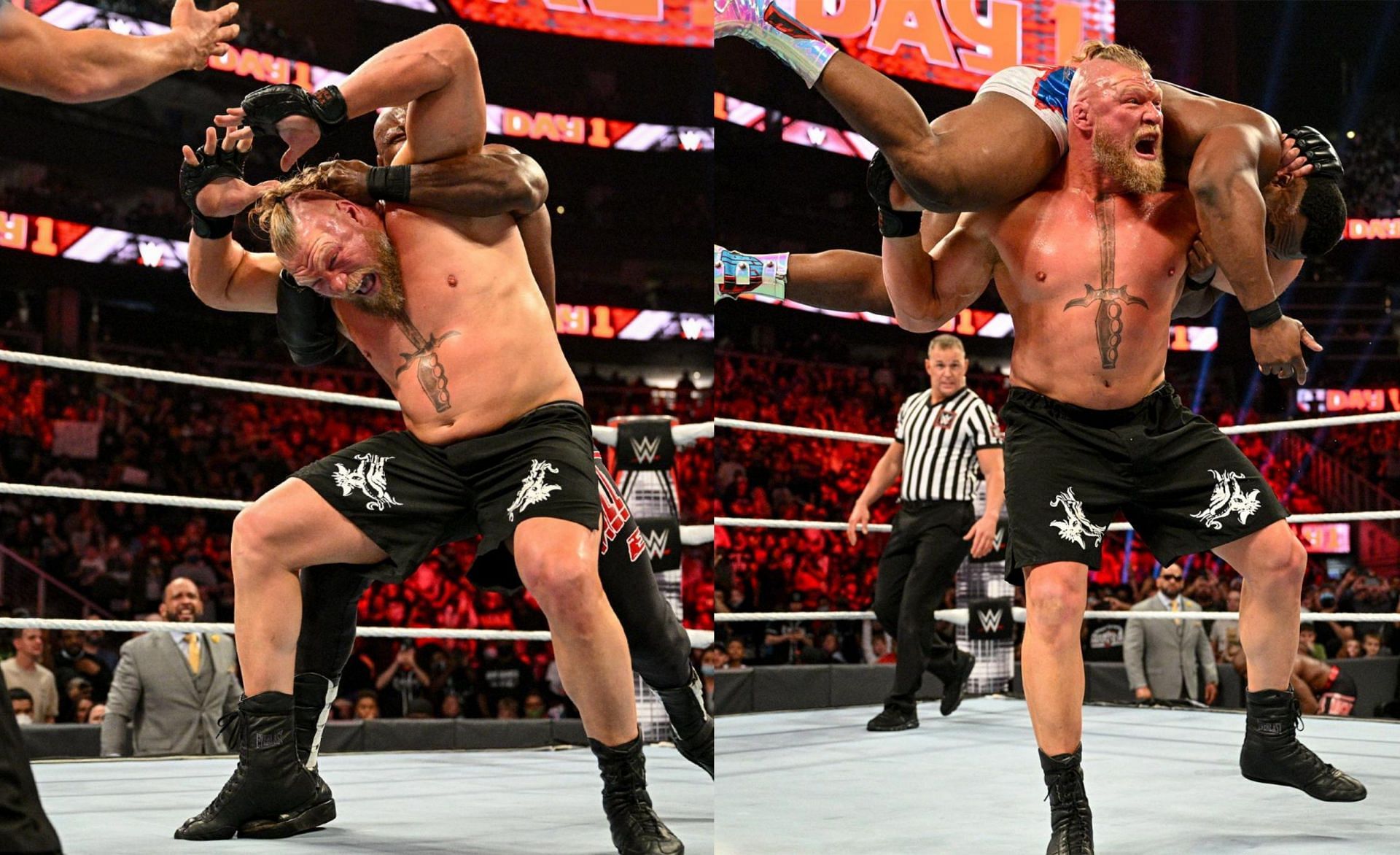 WWE Day 1 2022 ब्रॉक लैसनर के लिए बहुत ज्यादा यादगार रहा