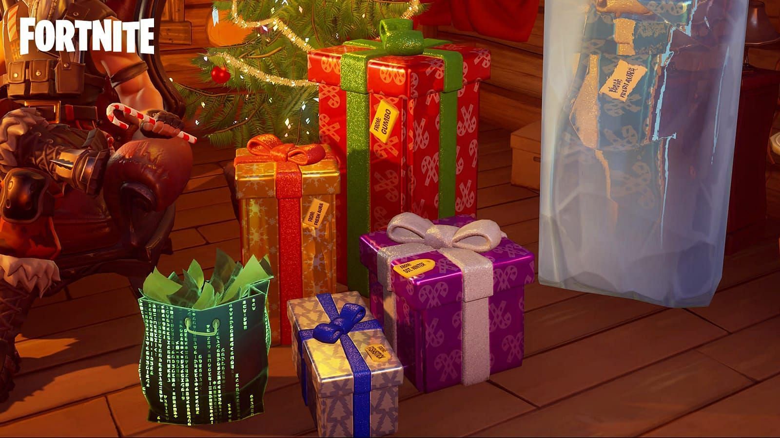 What is the last Winterfest present in Fortnite? 3 potential rewards