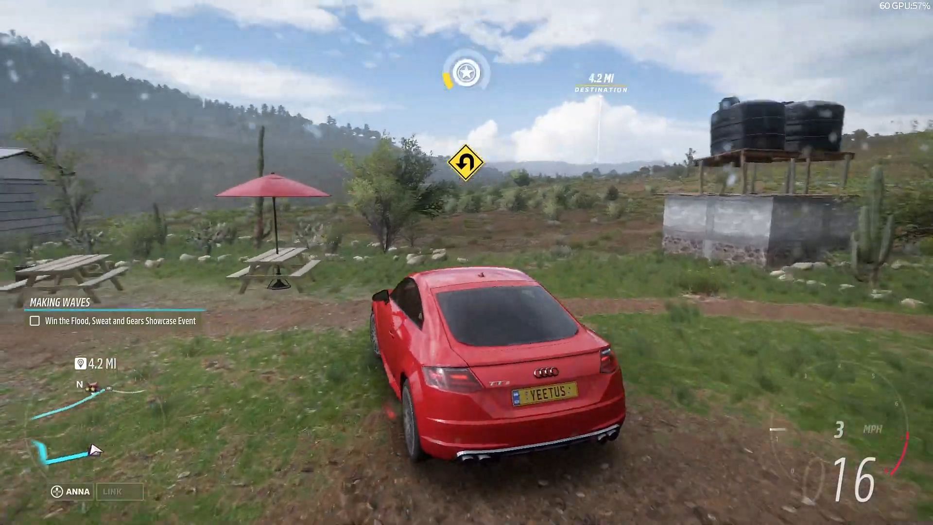 How to find and smash picnic tables in Forza Horizon 5 for the Sandwich