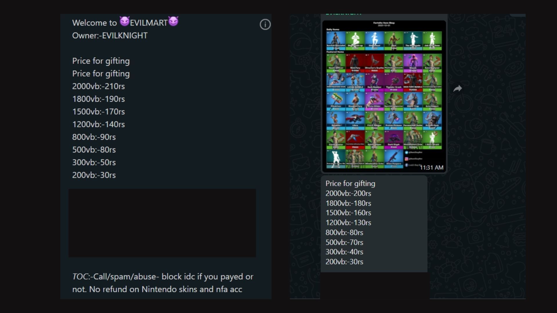 Fortnite V-Bucks black market sells in-game cosmetics for pennies