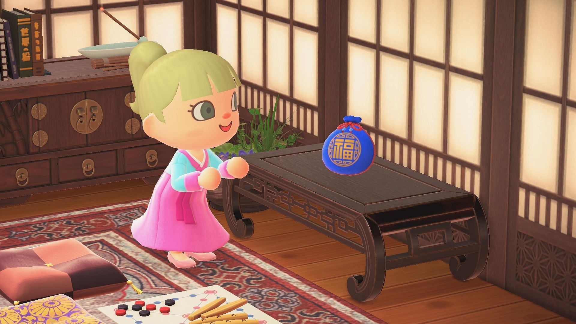 Lunar New Year event in Animal Crossing: New Horizons